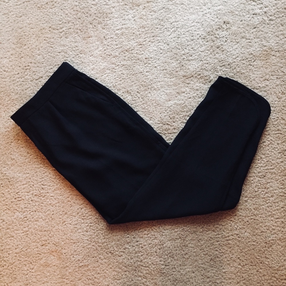 Banana Republic Black Slacks Size 8 New With Tags